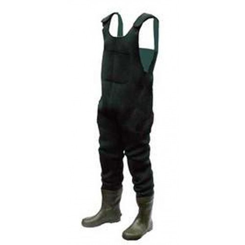 GRANDESLAM NEOPRENE CHEST WADERS SIZE 6/7UK - GED'S FISHING TACKLE