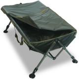 NGT ADJUSTABLE FOLDING CARP CRADLE WITH ADJUSTABLE LEGS & TOP COVER