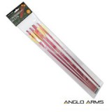 ANGLO ARMS ALUMINIUM CROSSBOW BOLTS 20" 5 pk